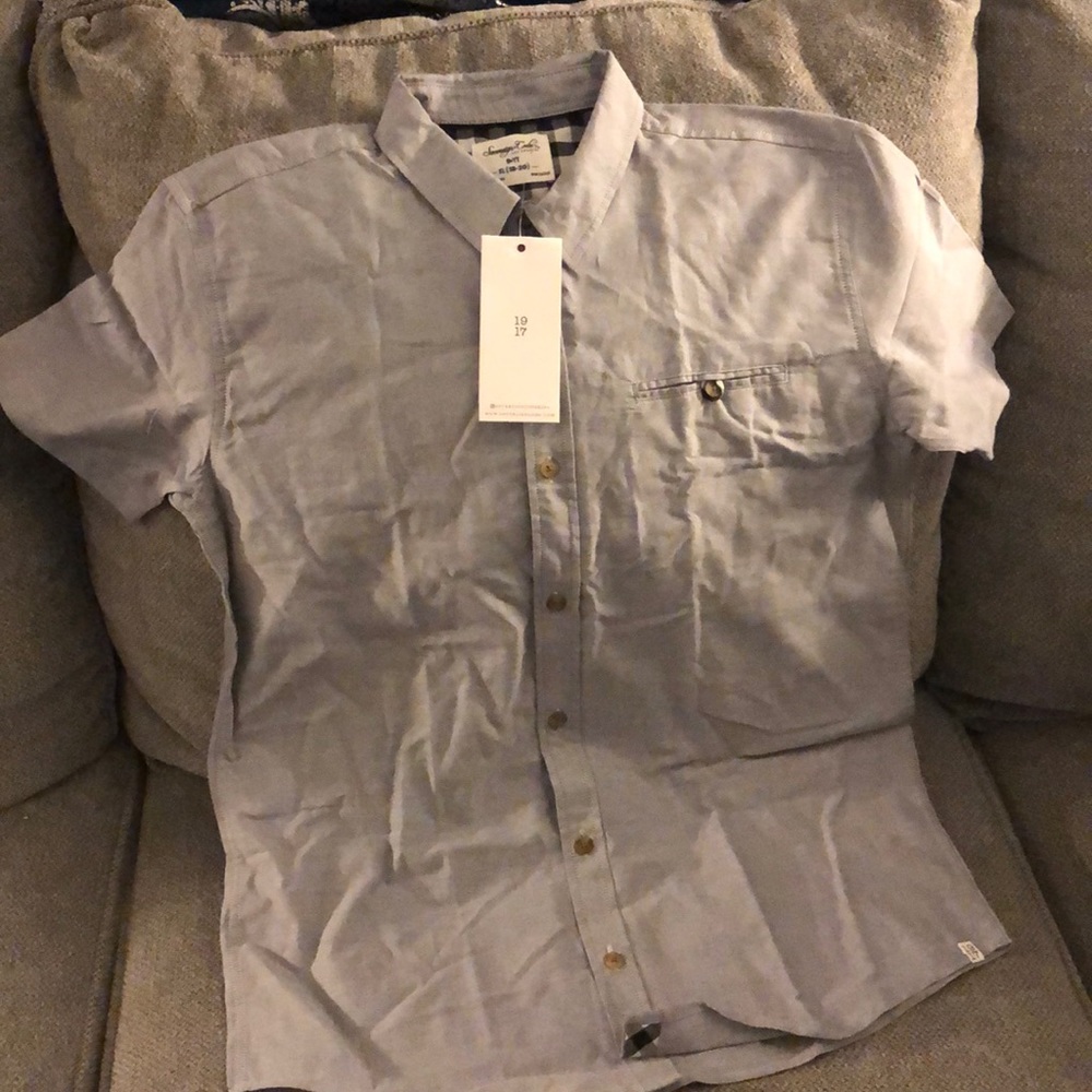 Boys short sleeve Sovereign Code button up